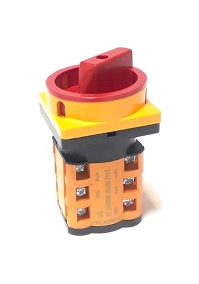 OPAŞ 3X16A 1-0-2 Mini Tip Kilitli Şalter