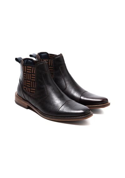Bot Erkek 1158 001 Wk-john May Orkut Suede Brown Kahve