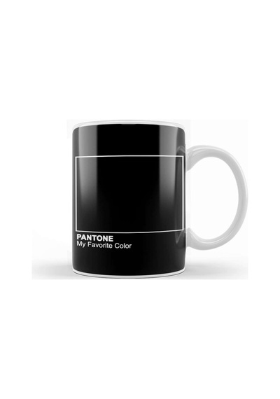 Pantone 01 Kupa Bardak Porselen Karışık