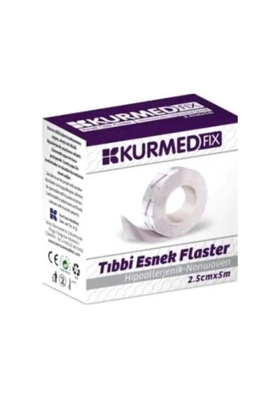 Kurmed Fix Flaster 2.5 CM x 5 M Kurmed Fix Flaster 2.5 CM x 5 M