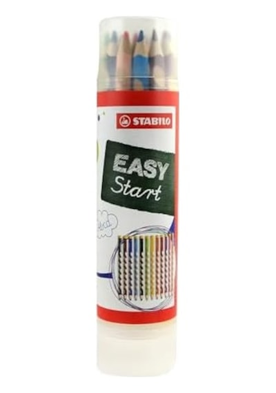 Easycolors - Ergonomik Kuru Boya Kalemi - 12 Renkli Tüp - Sol 103 Ivory