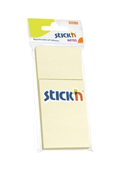 Hopax Stıckn Yapışkanlı Not Kağıdı 100 Yp 38x51 Pastel Sarı 3 Lü 21127