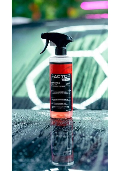 Factor360 Oto Seramik Etkili Hızlı Cila 5 L