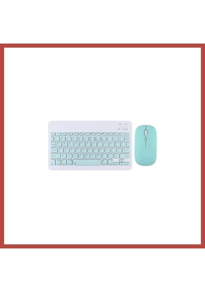 Bezos Kyb71 Kablosuz Türkçe Q Klavye Mouse Set - Açık Yeşil Erdotıca Diğer