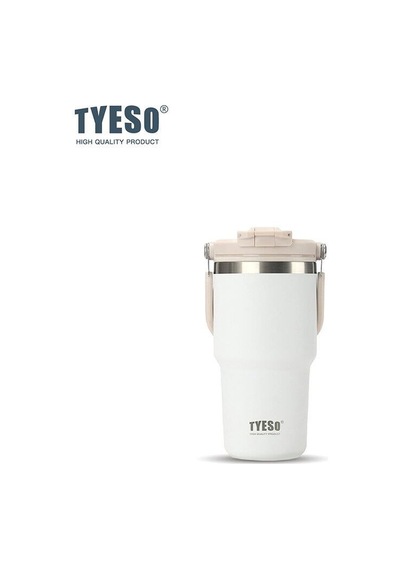 Tyeso Dailyneed Termos Vakumlu Paslanmaz Çelik Beyaz 600ml Diğer