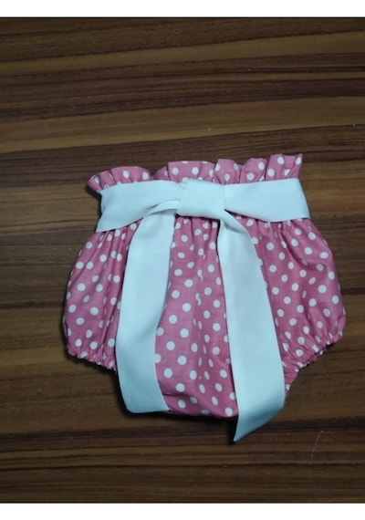 Moms and Babies Kız Bebek Büstiyerli Şort Takım Pembe Beyaz