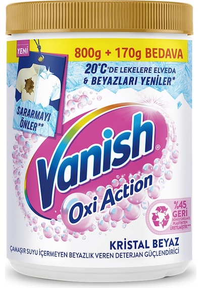 Vanish Multipower Toz Beyaz 970 G 4 Adet