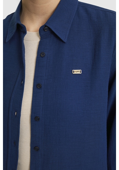 U.S. Polo Assn. U.s. Polo Assn. Kadın Lacivert Gömlek Desenli 50324689-vr033