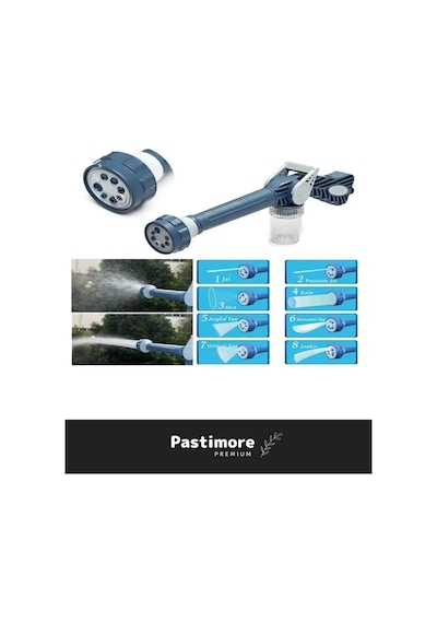 Ez Jet Water Cannon Basınçlı Deterjanlı Oto Yıkama Sistemi Makinesi Su Tabancası Sulama Başlığı