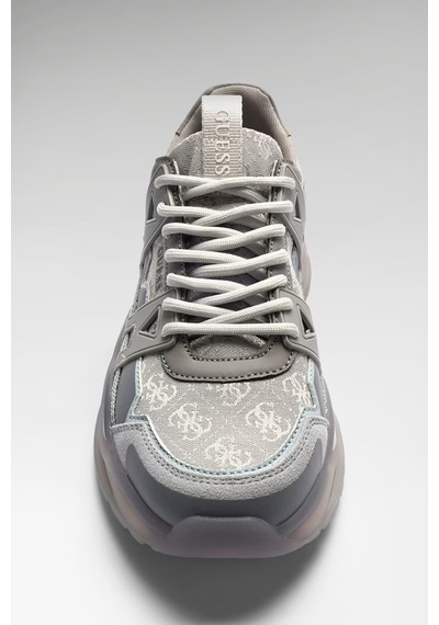 Guess Belluno Erkek Sneaker Fmjelufal12 Gri
