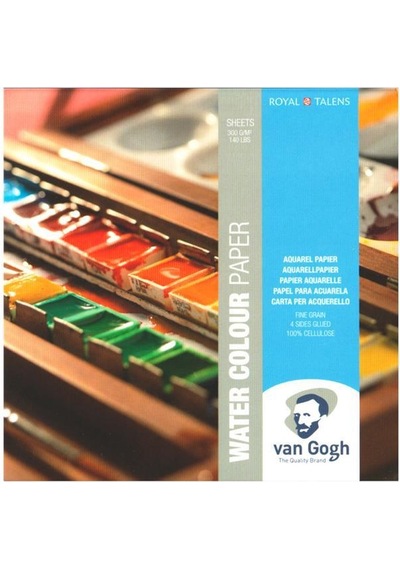 Van Gogh Suluboya Bloğu 300gr 30x30cm 12yp