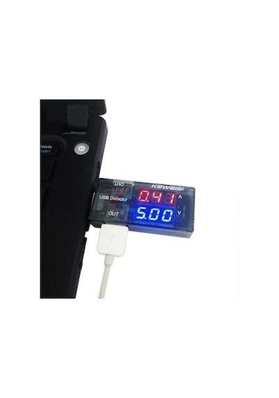 Alkatronik-Çift Usb Çıkışlı Voltmetre Ampermetre Akım Voltaj İzleyici Şarj