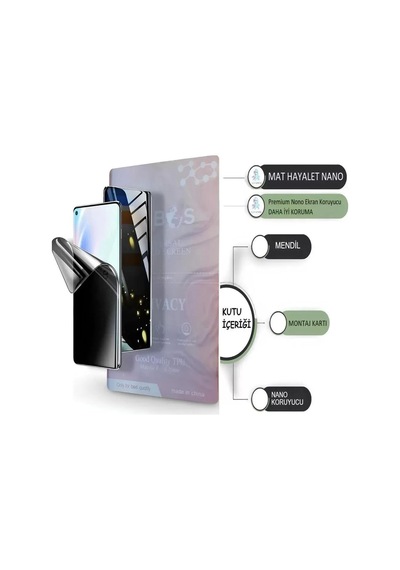 Huawei Nova 15 Pro Uyumlu Nano Ekran Koruyucu Ultra İnce Esnek - Mat Hayalet - Umbos
