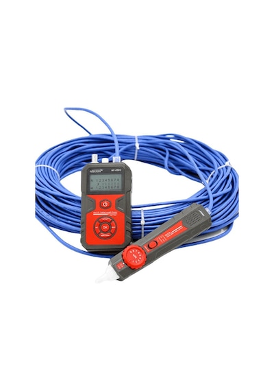 Noyafa Nf-858c Rj45 Rj11 Bnc Digital Profesyonel Ağ Kablo Bulucu Test Cihaz Aleti