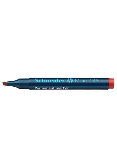Schneider Marker Silinmez Koli Kalemi Permanent Maxx 133 Kırmızı 11302