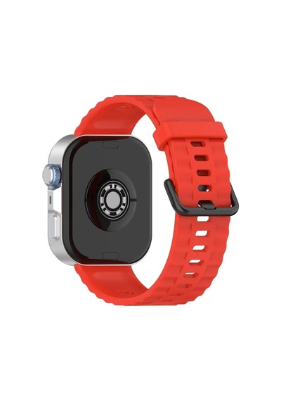 Newface Huawei Watch Fit 3 Klasik Kordon - Kırmızı