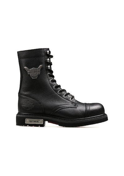 Harley Davidson Harley-davidson 025m100553 Colmar Erkek Bot - Siyah Baskılı Deri-siyah Baskılı Deri