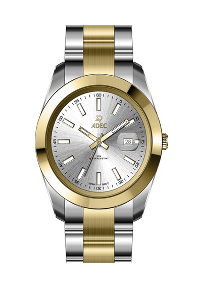 Adec Ag24102-5 Erkek Kol Saati Gold - Gümüş