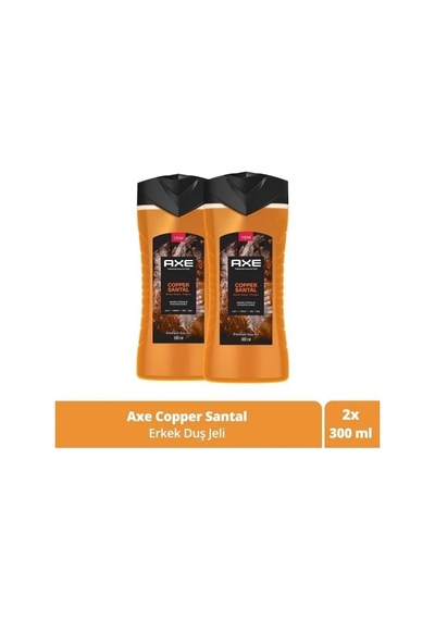 Axe Premium Collection Duş Jeli Copper Santal 300 Ml X 2 Adet PKT.AXE.016 Diğer