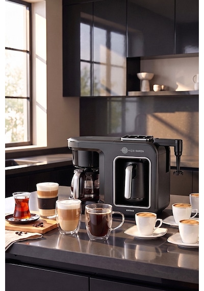 Karaca Hatır Plus Barista 6 In 1 Latte Cappucino Ve Közde Türk Kahvesi Makinesi