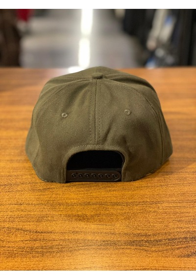 Hamze Hip Hop Snapback Rapper Basic Gabardin Cap Şapka Haki