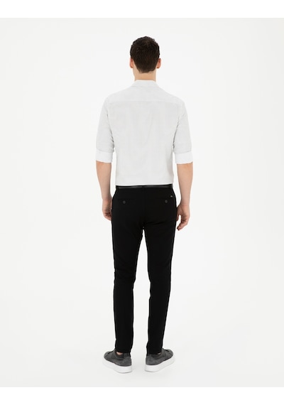 Pierre Cardin Erkek Siyah Pantolon Kanvas-chino 50289194-vr046 Siyah