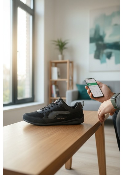 Enoch Erkek Spor Ayakkabı - Günlük Yürüyüş Sneaker Siyah