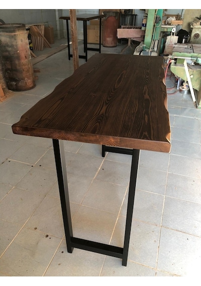 Bintaşmobilya Kütük Bar Masa-150X60.Cm