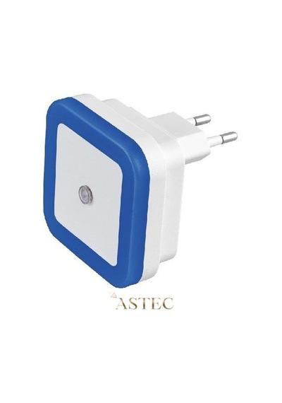 Astec Fotoselli Gece Lambası 1 Watt Tak Çalıştır Sensörlü Mavi Renk