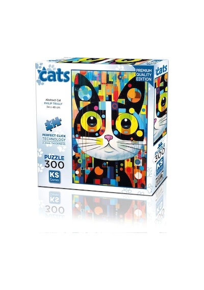 Ks Games Abstract Cat 300 Parça
