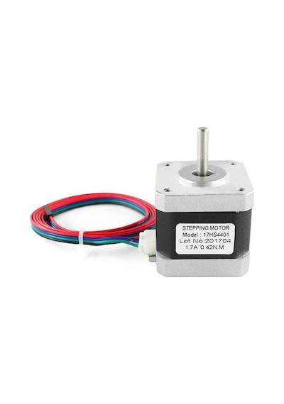 17hs4401 Nema 17 Step Motor 0.42n.m D Mil 2 Faz 1.5a 1.8 Derece 200 Adım 3d Yazıcı Printer