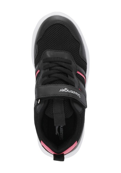 Slazenger Freedom I Kız Çocuk Cırt Cırtlı Siyah / Pembe Günlük Spor Ayakkabısı