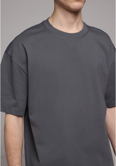 Colin's Colins Oversize Fit Yuvarlak Yaka Düz Erkek Antrasit Kısa Kol Tişört Cl1080061 Q1.v1 Ant Antrasit Colin's Colins Oversize Fit Yuvarlak Yaka Düz Erkek Antrasit Kısa Kol Tişört Cl1080061 Q1.v1 Ant Antrasit