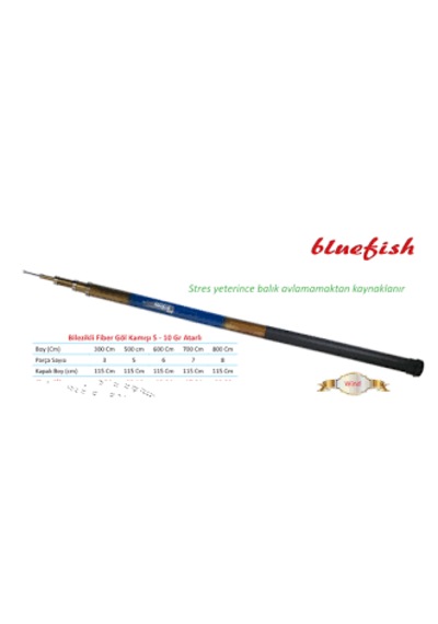 Bluefish Wind 400 Cm. Göl Kamışı