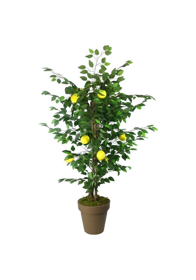Yapay Ağaç Limon Sarı 130 Cm