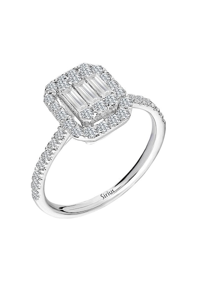 Sirius E Renk 0,62 Karat Baget Pırlanta Yüzük 0823R0171