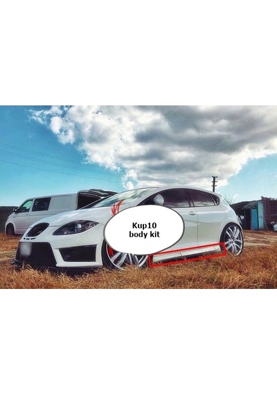 Seat Leon Mk2 Aero Yan Marşpiyel Takımı - Plastik