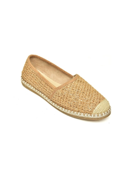 Fox Shoes D280250017 Altın Hasır Günlük Kadın Ayakkabı Altın-hasır Altın