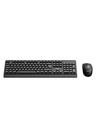 4 Adet Philips Kablosuz Klavye Mouse Set Spt6347b/38
