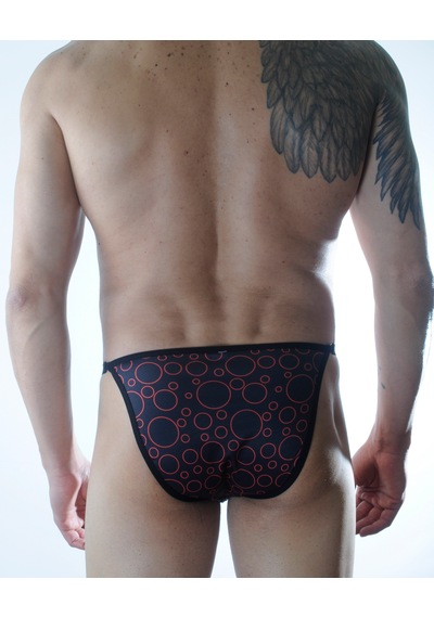 Don Moris Erkek Metalli Daire Desenli Slip İç Çamaşırı Dm301115 Çok Renkli