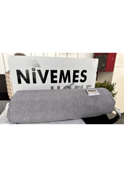 Nivemeshome Branda Açık Gri Balkon Perdesi
