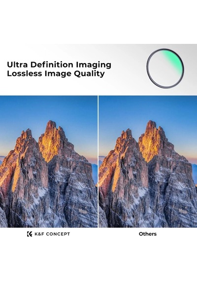 K&f Concept 86mm Nano-x Mcr-uv 28 Çok Katmanlı Kaplamaya Sahip Koruma Filtresi 8k Ultra Hd