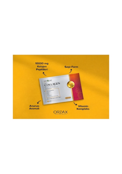 The Collagen Beauty Intense 60 Saşe X 12 G Ananas Aromalı