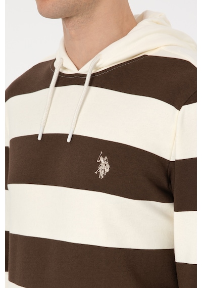 U.s. Polo Assn. Erkek Kahverengi Sweatshirt 50316366-vr029 Kahverengı
