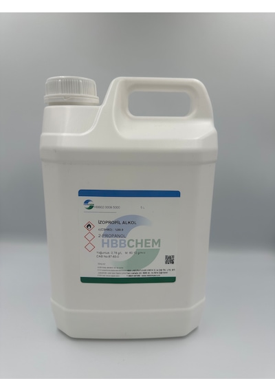Izopropil Alkol %99,9 Saf Ipa 5 Litre