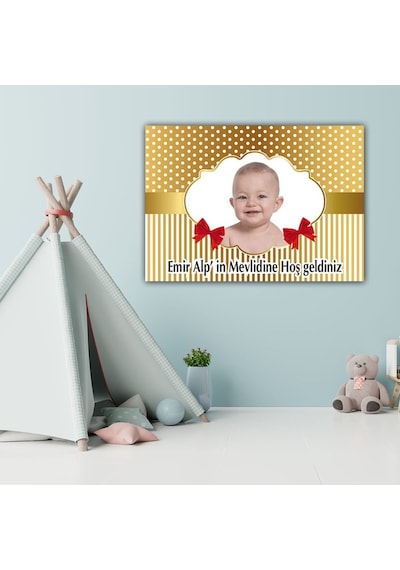Mevlit Temalı Gold Afiş