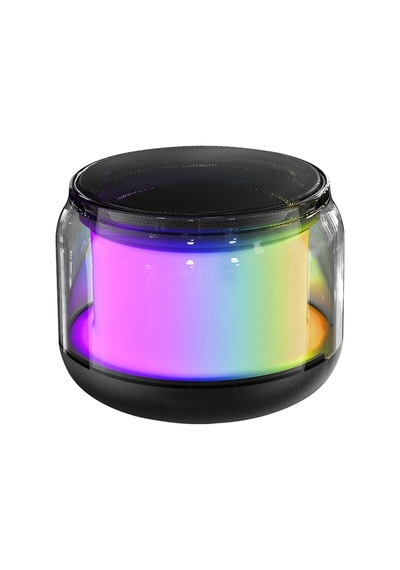 Magicvoice S-300 Şeffaf Camlı Renkli 5 W Taşınabilir Bluetooth Hoparlör