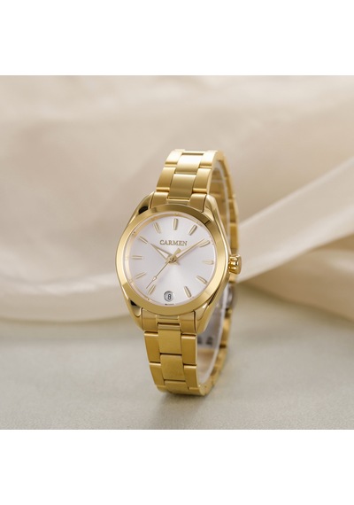 Carmen Crm.20030.06 Quartz Kol Saati Gold - Gri