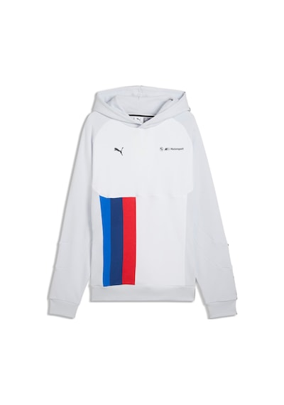 Puma Bmw M Motorsport Pumatech-x Erkek Kapüşonlu Sweatshırt 634807 07 Gri