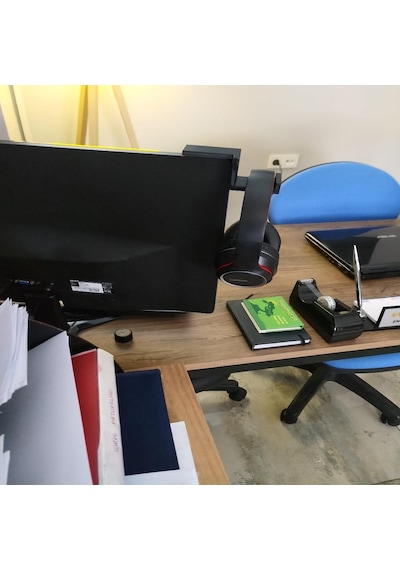 Monitor Takılan Oyuncu Kulaklık Standı Gamer Headset Stand Kulaklık Tutucu Askısı